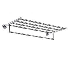 INDA A10680CR Gealuna Serviettenhalter Messing, verchromt, 29 x 65 x 12 cm