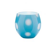 OertelCrystal Balloon Lagune Windlicht, Glas, 20 x 20 x 20 cm