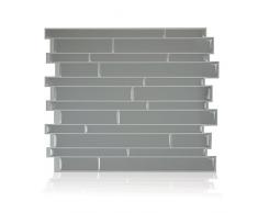 SMART TILES Milano Platino Wandfliesen, abziehen und aufkleben, 4 Stück