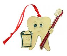 Westman Works Zahnbürste mit Zahnbürste, Weihnachtsdekoration, 10,2 cm