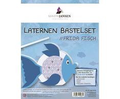Laternen Bastelset aus Fotokarton Frida Fisch