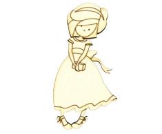 Dayka Trade Holzfigur, mehrfarbig, 16 x 8 cm