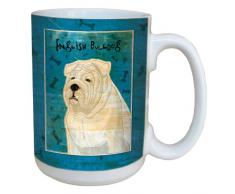Tree-Free Greetings sg43983 English Bulldog von John W. Golden Keramik Becher mit Henkel/, 15-Ounce