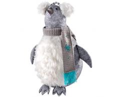 WeRChristmas Weihnachtsfigur Pinguin, Mehrfarbig, 40 cm