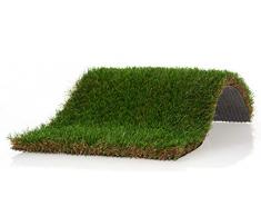 Organic Select Kunstrasen, 40 mm, Memory-Schaum, 15 Jahre Garantie, grün, 1m x 3m