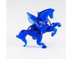EE Glass Pegasus Glasfiguren mundgeblasen Kunst Sammlerfiguren