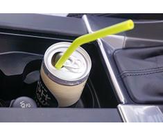 RSVP International Endurance (SIP-LG) Edelstahl Silikon, gebogene Strohhalme 10 Inch mehrfarbig