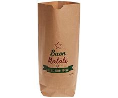 Mopec NE840.5 Geschenktüten aus Kraftpapier, 18 x 32 x 7 cm, 25 Stück, mehrfarbig