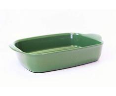 Emile Henry 439652 Ultime Auflaufform, rechteckig, 36 x 23 cm, Salbei