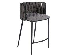 Statements by J 1538CS-GRY Milano Thekenstuhl, grau, 89 cm hoch, grau, schwarz