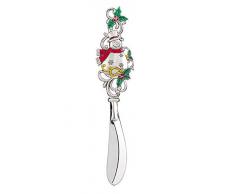 Ganz Schneemann und Mistelzweig Arrangement Griff Weihnachten Butter Messer
