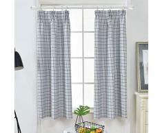 WUBODTI Verdunklungsvorhang, mit Plisseefalten, modernes Spalier Vorhang, verdunkelnd und wärmeisolierend, 99,1 x 132,9 cm, 1 Paneel 39 W x 52 L Farbe, 1