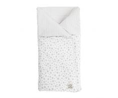 Jané Fußsack Einschlagdecke für Liegewanne und Babyschale, Multifunktion, Baumwolle, grau