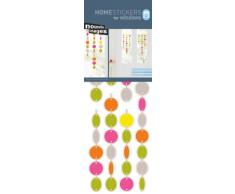 Home Stickers HOWI 042 Fenstersticker Pastillen, Mehrfarbig
