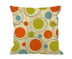 HGOD DESIGNS Kissenbezug aus rotem Samt, Gothic-Baumwolle, Leinen, Polyester, Dekoration, Sofa, Schreibtisch, Stuhl, Schlafzimmer, 45,7 x 45,7 cm, quadratisch, Rot/Schwarz 18X18inch Design-08