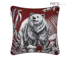 FBTS Prime Seidenähnliches Überwurf Kissenbezüge 45,7 x 45,7 cm Dekorative Quadratisch Kissen Kissen Sham für Schlafcouch Sofa Den Möbel Modern Covers Only Pc-0004