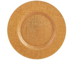 H+H Texture Platzteller, Kupfer