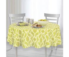 Casual Living by Newbridge Sydney Indoor Outdoor Polyester Tisch Linens 70 Round Lime