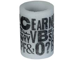 Amsinck+Sell LED STUMPEN Kerze, Weiß