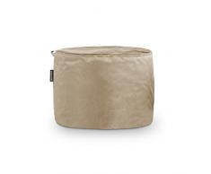 Happers Hocker naylim Sitzsack Wasserfest, Polyester, Sand, 50 x 50 x 40 cm