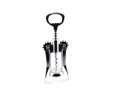 Korkenzieher, Edelstahl, Wein, Kapselschneider, Spiralhebel 34x29x5