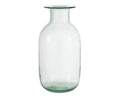 aufora h0259 a hoch Flaschenhals Bubble Glas Tisch Vase, transparent