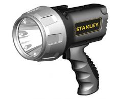 STANLEY SL5HS - Wiederaufladbarer 8LEDS-Scheinwerfer / Taschenlampe mit HALO-Energiesparmodus (900 Lumen, 5 Watt)