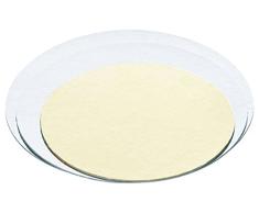 5932502 DECORA TORTENPLATTEN IM SET GOLD/SILBER Ø 22 CM 100ST BAKERY