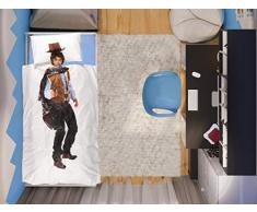 Italian Bed Linen Bettwäsche Kids Digital, 1 Poster Für 1 Person Cowboy