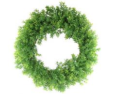 Bewundert by Nature gfw8052-natural, Buchsbaum Kranz Spring Wand Tür Dekoration