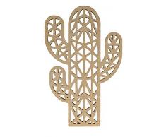 Artemio Silhouette MDF Kaktus, Holz, 16 x 25 cm