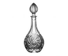 Crystaljulia 05979 Weinkaraffe, Bleikristall, 1000 milliliters