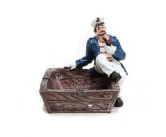 mkki Mediterraner Stil nautischen Captain und Sailor Thema Aschenbecher Ornaments Tisch Aschenbecher Zigarre Aschenbecher Home Dekoration Décor Crafts Geschenke a