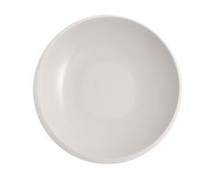 Villeroy & Boch 10-4264-2700 NewMoon Schale tief, großzügig gestaltete Schüssel für Suppen und Beilagen, Premium Porzellan, spülmaschinengeeignet, weiß, Porcelain