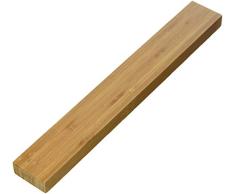 Ein domo pv-bam-1126 Point-Virgule suspendable Magnetleiste für Messer 40,5 x 5,5 x 2 cm, Bambus, braun
