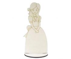 Dayka Trade Holzfigur, mehrfarbig, 17 cm