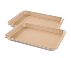 Nordic Ware 45355AMZ Naturals Backblech, Aluminium, Antihaftbeschichtung