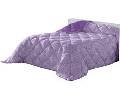 Lucena Cantos - Bettdecke Arya, Faser 400 gr (Lila, 180 x 270)