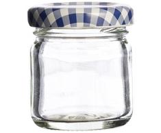 Kilner 0025.570 Rundes Drehverschluss, 43 ml Einkochglas, Glas, transparent