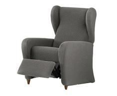 Eysa Cora bielastisch Sofa überwurf relaxsessel Farbe 06-grau, Polyester-Baumwolle, 36 x 27 x 9 cm