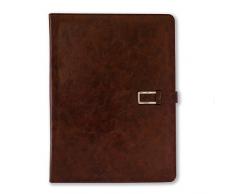 Officewerks professionellen Business Padfolio/Resume Portfolio Ordner mit Letter-Format Schreibblock, Premium Leder Optik und Haptik
