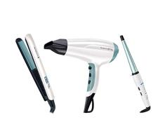 Remington Styling Set Shine Therapy: Haartrockner + Haarglätter + Lockenstab
