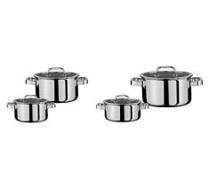 Spring 181661 Finesse Kochtopf-Set, silber, 20