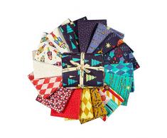 Fabri-Quilt 0653238 Paintbrush Studios Night of the Nutcracker 18 Fat Quarters Multi 16pcs Stoff, Textil, By Yard