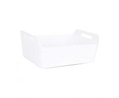 BigBuy Home S2203552 Korb, Weiß, Einheitsgröße