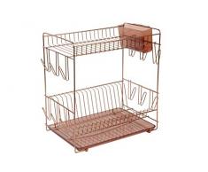 Sauvic Abtropfgestell Grande Kupfer