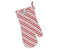 DII Ofenhandschuh, gestreift, sonnengetrocknet, Fischgrätenmuster, Mehrfarbig