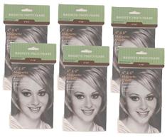 Set von 3 Magnet Kühlschrank Bilderrahmen 12,7 x 17,8 cm oder 10,2 x 15,2 cm, plastik, farblos, 10 x 15 cm