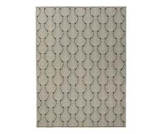 Solo Rugs Teppich, flach, handgeknüpft, 1,8 x 2,7 m, Muschel-Blau