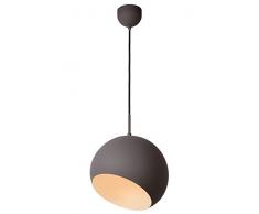 Lucide BOBO - Pendelleuchten - Ø 28 cm - LED - 1x15W 3000K - Grau